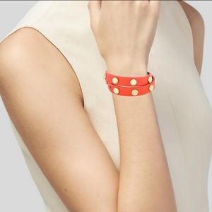 Tory Burch Wrap leather bracelet